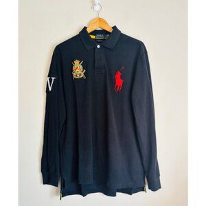 Polo Ralph Lauren Mens Big Pony Long Sleeve Polo Shirt XL